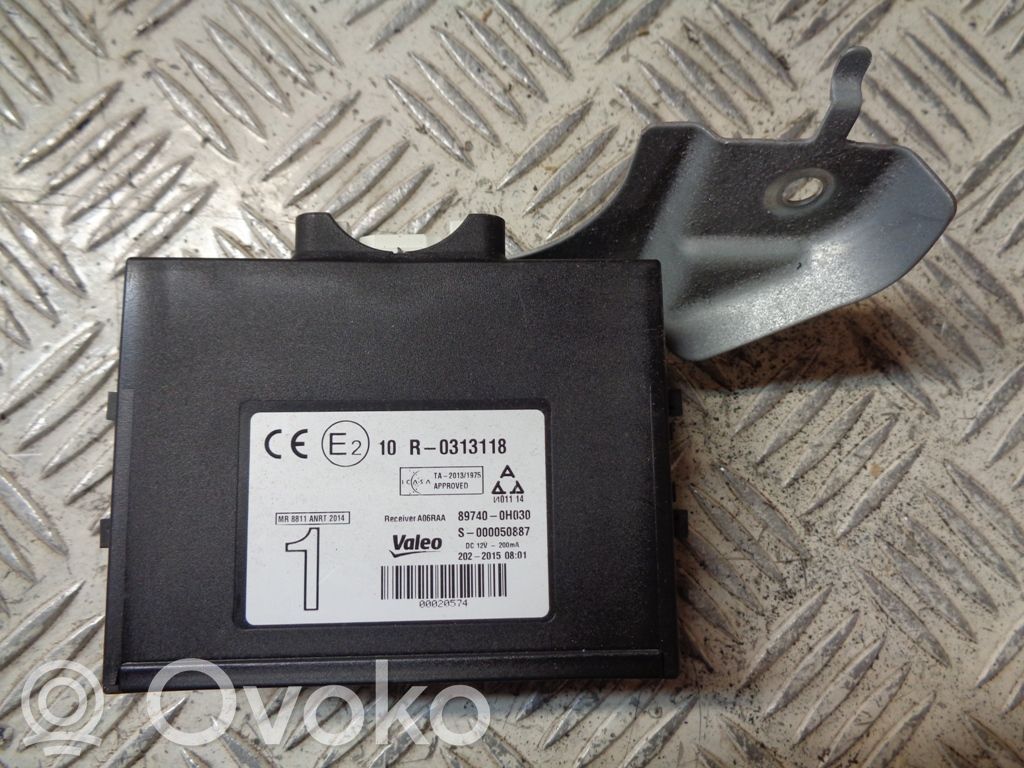 Peugeot 108 Unité de commande dispositif d'immobilisation 