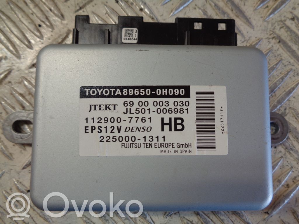 Toyota Aygo AB40 Unité de commande / calculateur direction assistée 