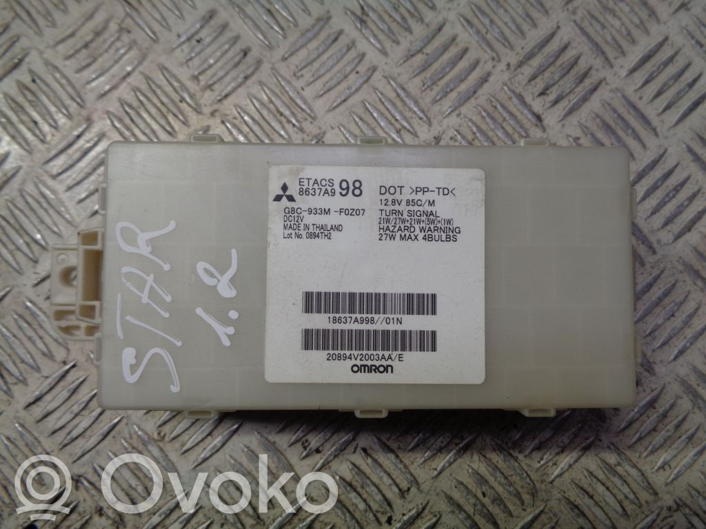 Mitsubishi Space Star Módulo de fusible 