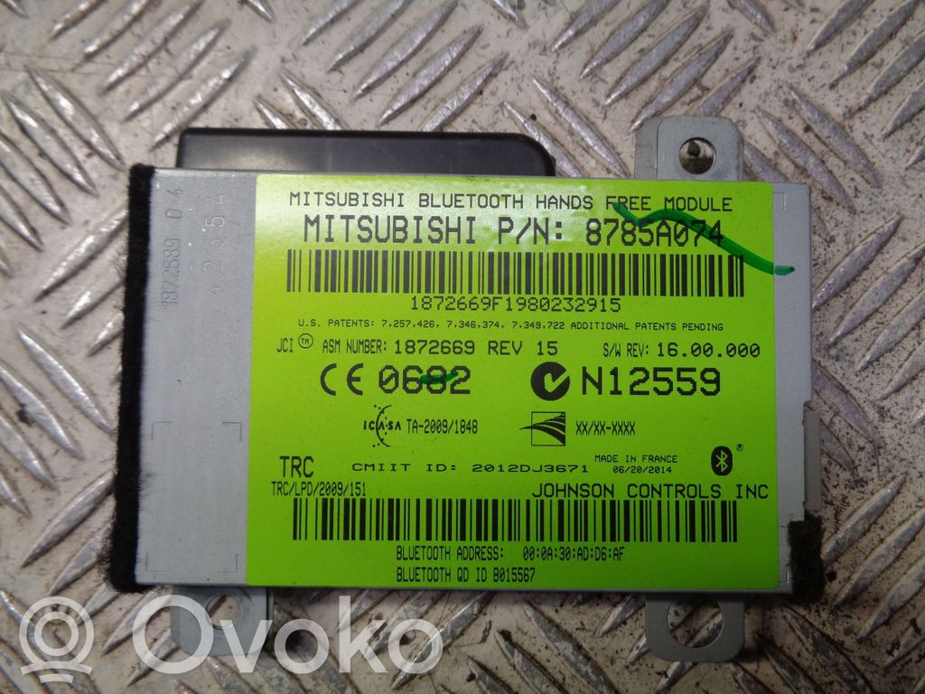 Mitsubishi Space Star Bluetooth control unit module 