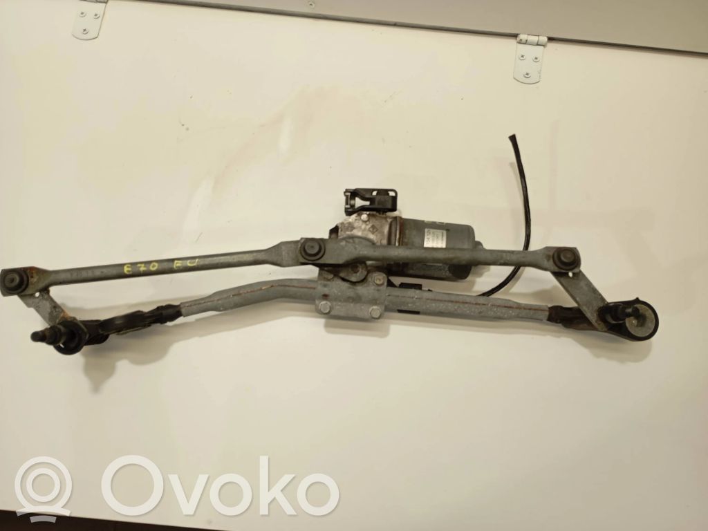 BMW X5 E70 Front wiper linkage and motor 