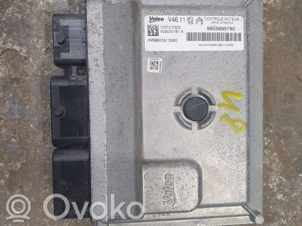 Engine control unit/module   V4611,9805895780,133100323