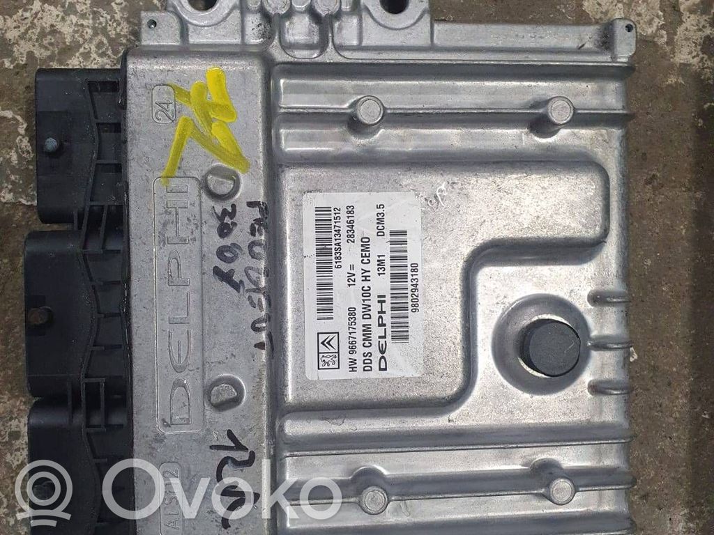 Peugeot 3008 III Engine control unit/module 