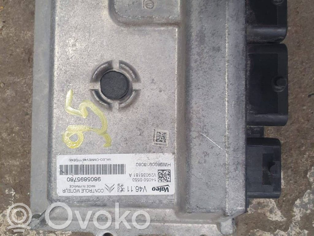 Peugeot 208 I Engine control unit/module 