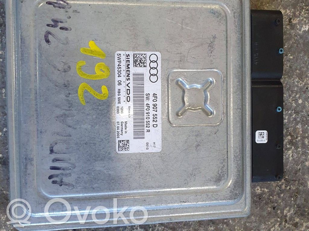 Audi A6 S6 C6 4F Engine control unit/module 