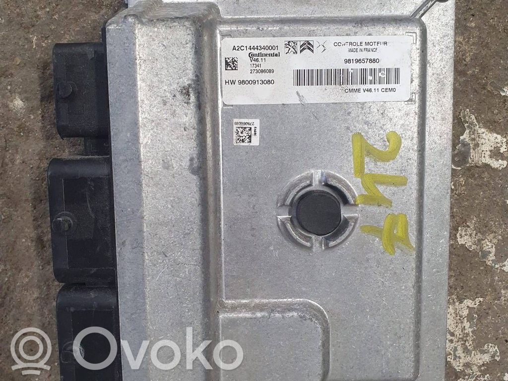 Peugeot 308 Unitate control motor/modul ECU 