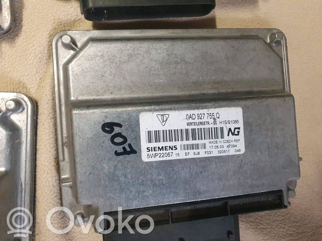 Volkswagen Touareg I Engine control unit/module 