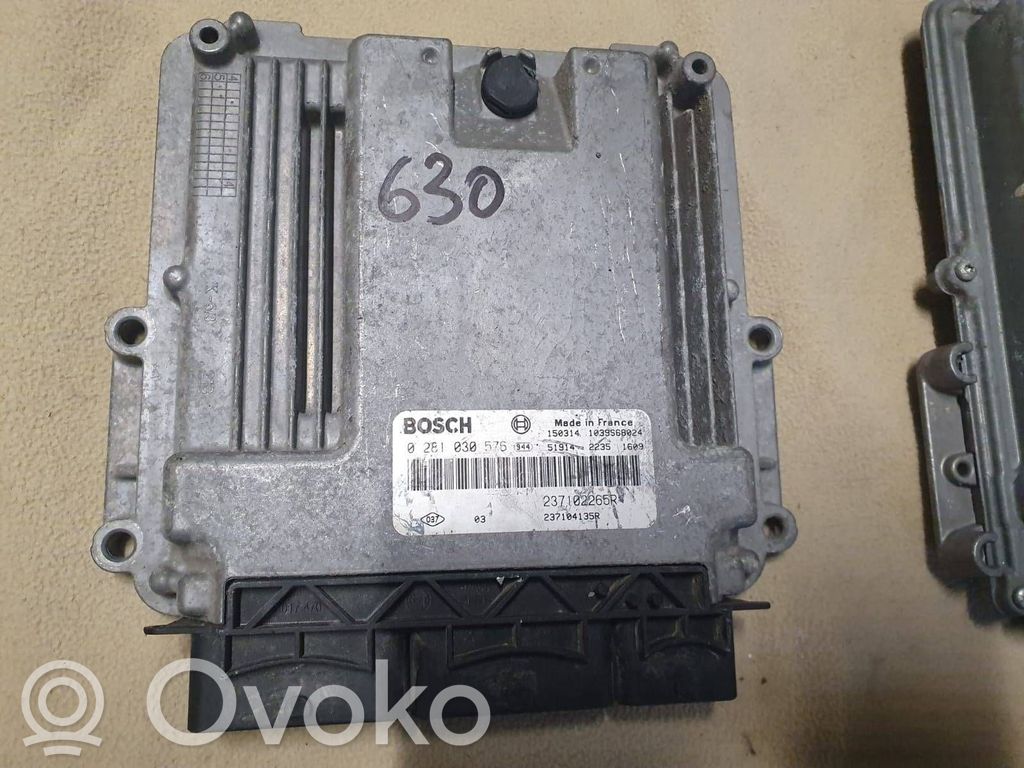 Engine control unit/module   0281030576,237102265R