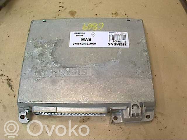 Unidad de control/módulo de la inyección   7700749946,S111718106A