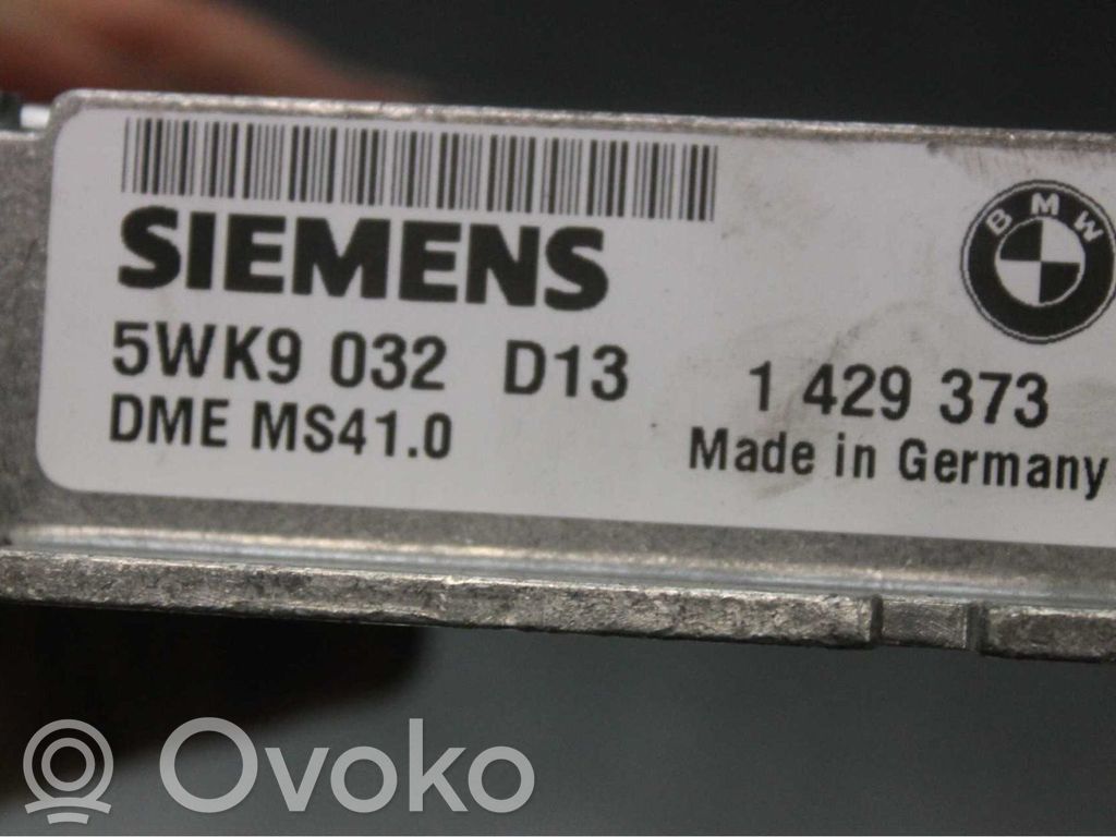 BMW 5 E39 Ruiskutuksen ohjainlaite/moduuli 