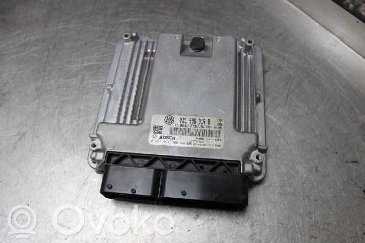 Injection control unit/module   03L906019B,0281016366,EDC17CP14