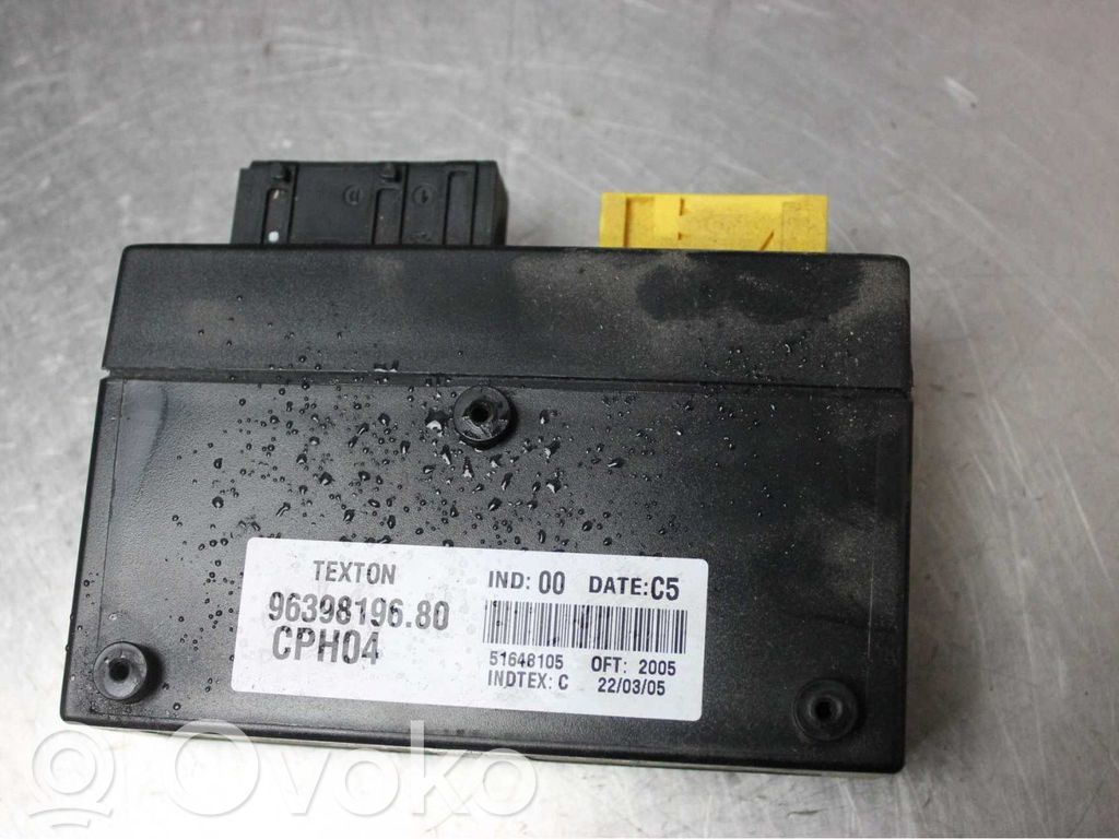 Other control units/modules   9639819680,51648105