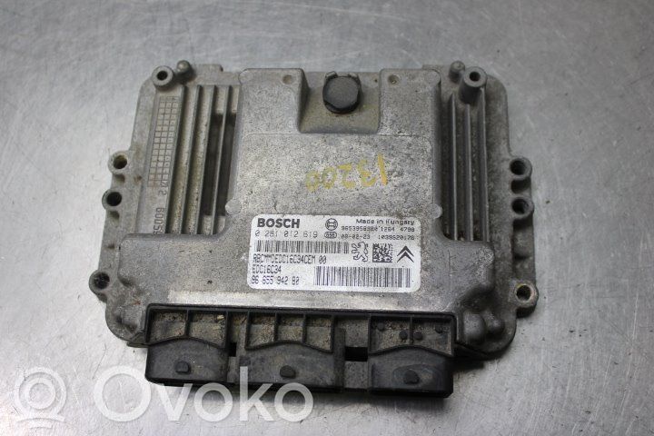 Unité de commande / module d'injection   9665594280,0281012619,EDC16C34