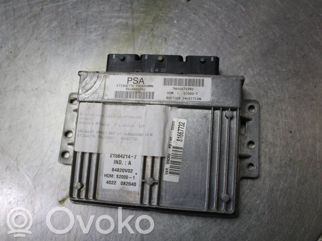 Peugeot 406 Injection control unit/module 