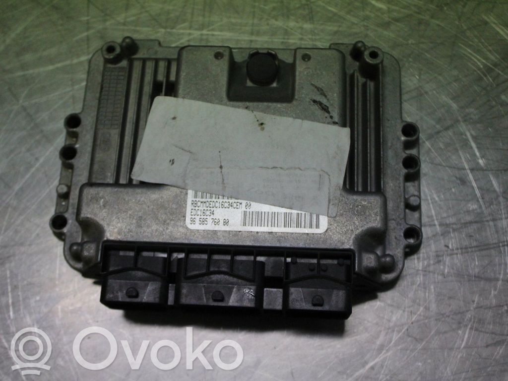 Unité de commande / module d'injection   9658576080