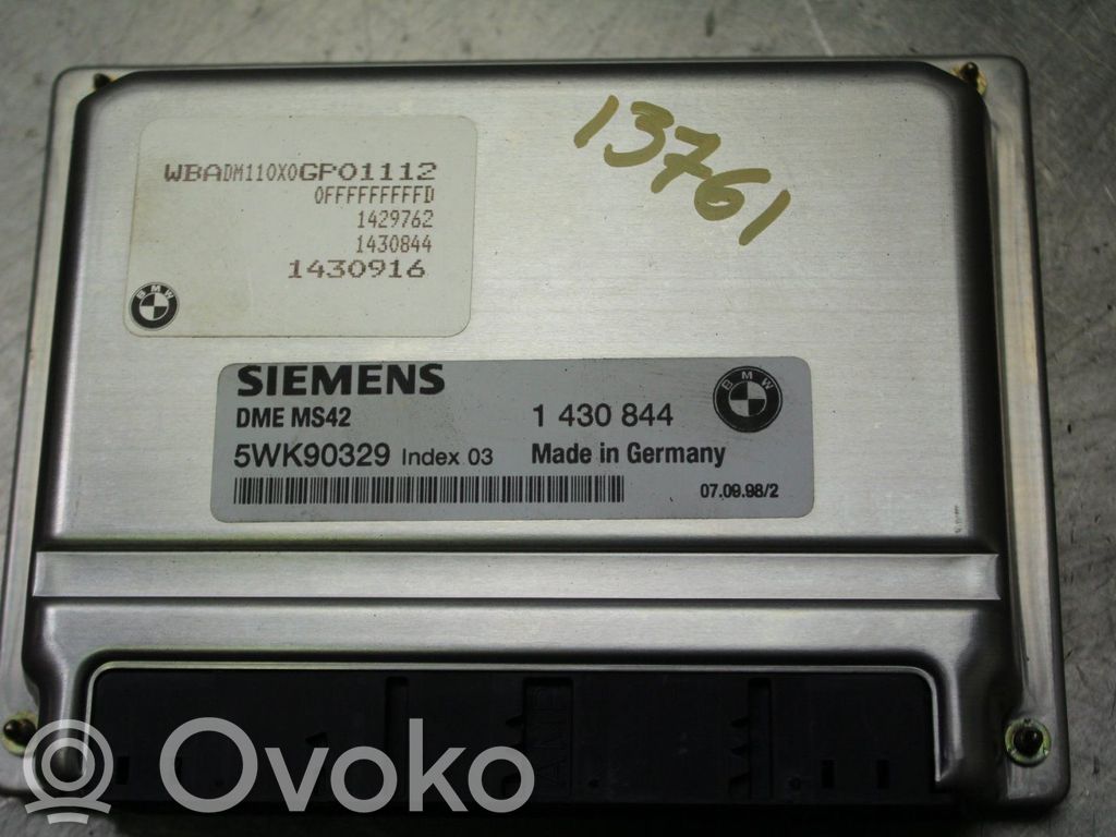 Unité de commande / module d'injection   1430844,5WK90329