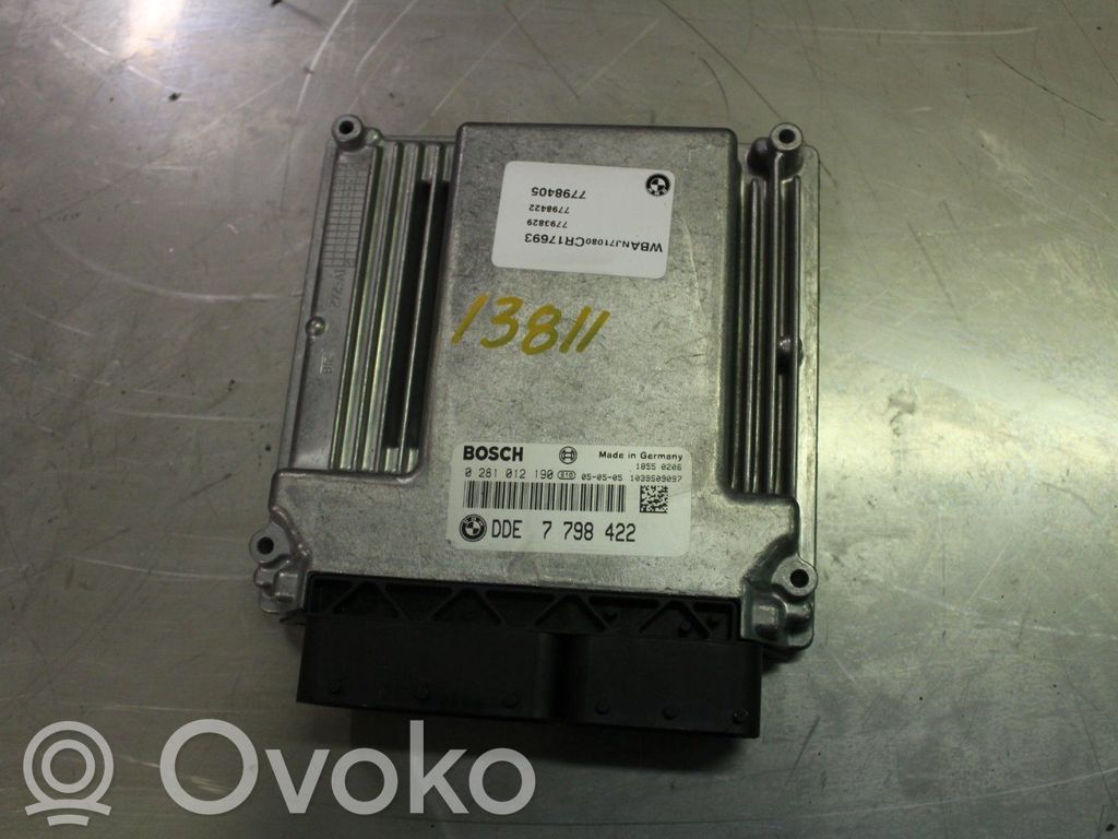 BMW 5 E60 E61 Injection control unit/module 