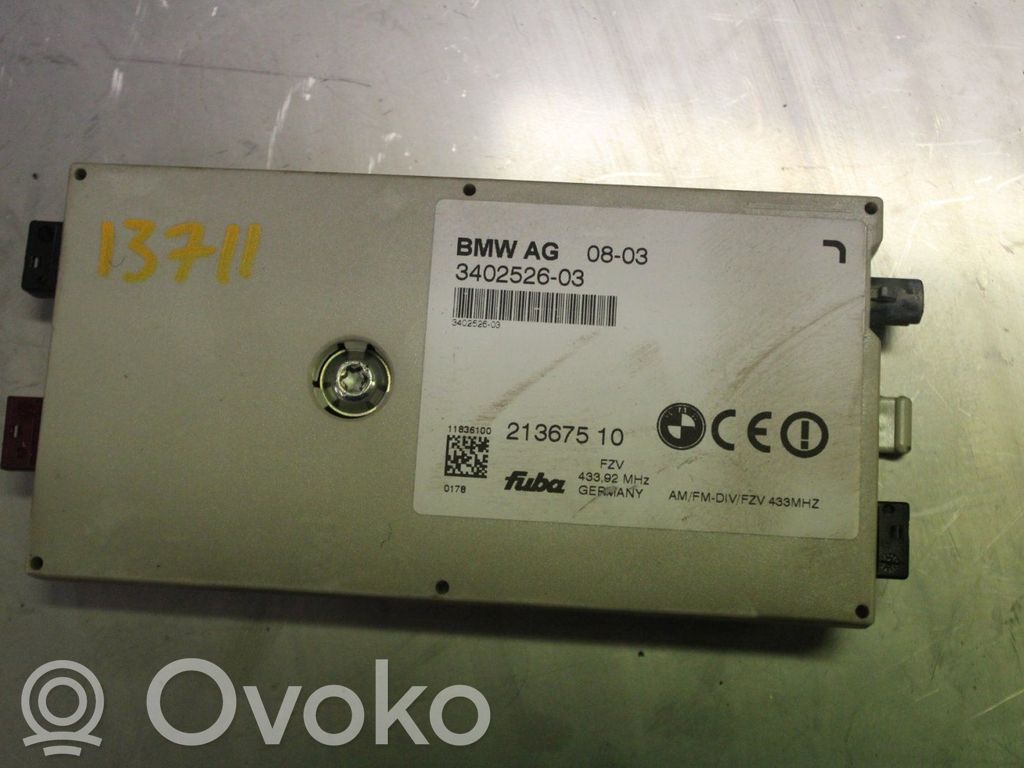 BMW X3 E83 Muut ohjainlaitteet/moduulit 