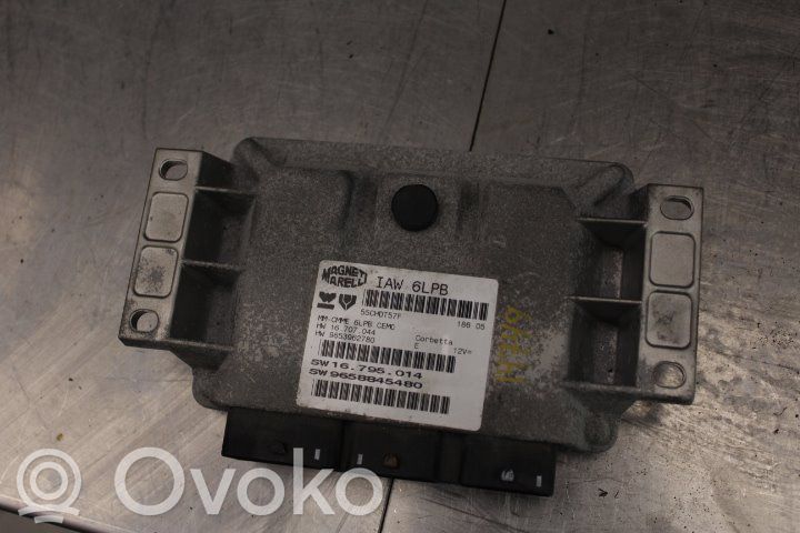 Injection control unit/module   9658845480,16795014