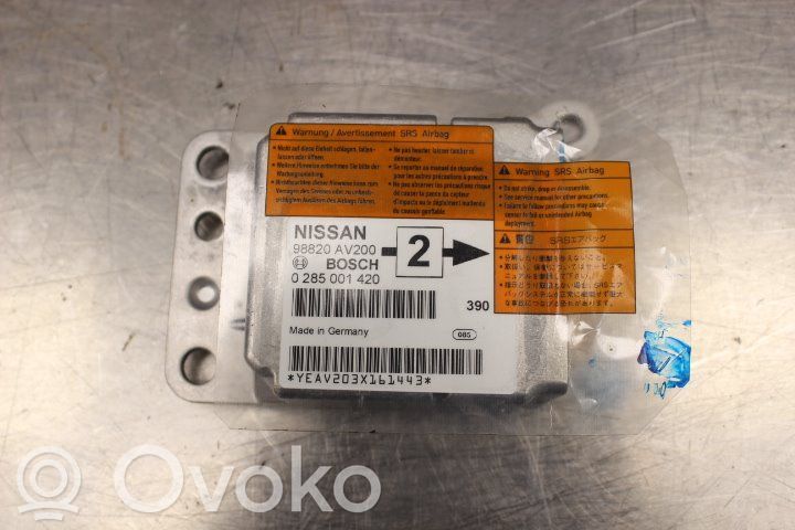 Other control units/modules   98820AV200,0285001420
