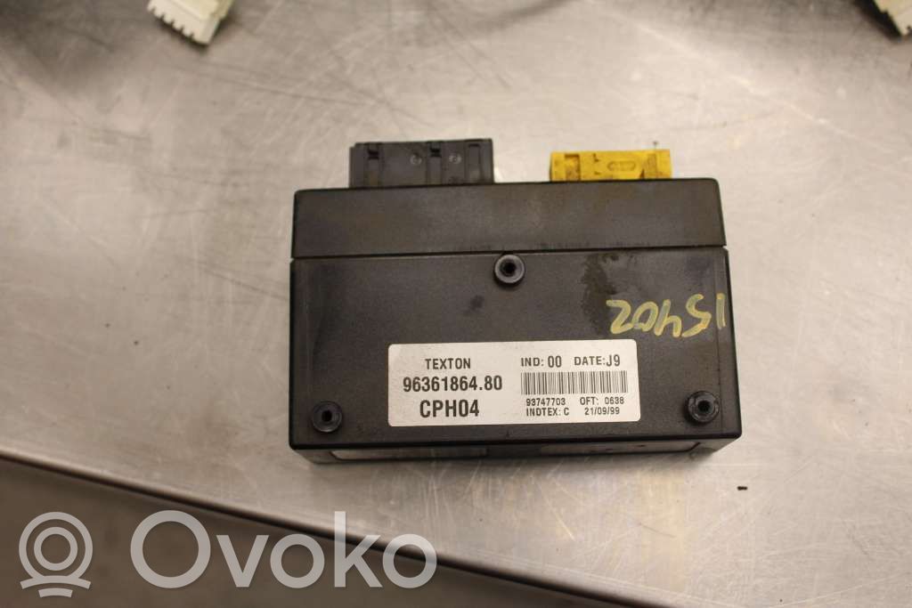 Other control units/modules   9636186480,93747703
