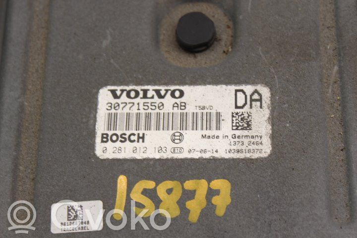 Unité de commande / module d'injection   30771550AR,0281012103,T58VD