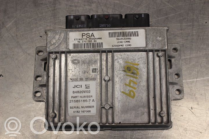 Citroen C2 Injection control unit/module 