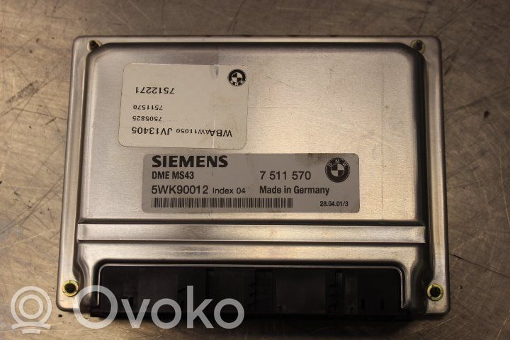 Unité de commande / module d'injection   7511570,5WK90012