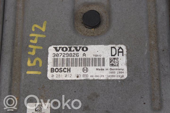 Unité de commande / module d'injection   30729826A,0281012103,T58VD