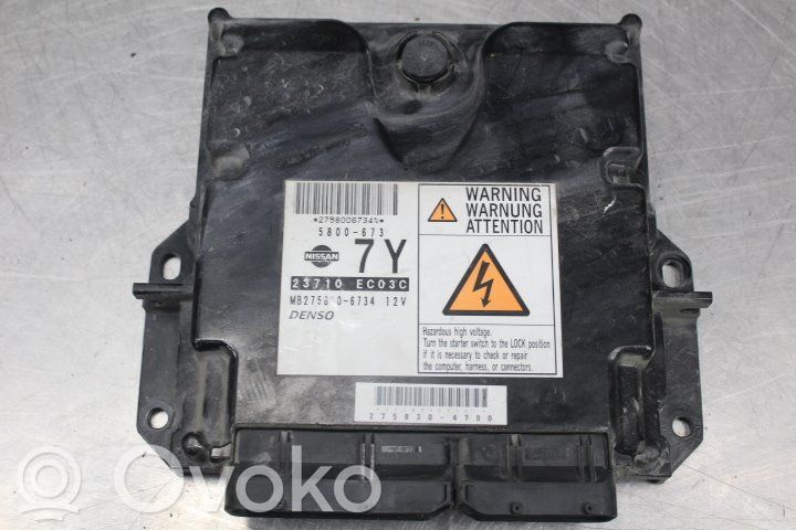 Nissan Navara D40 Injection control unit/module 