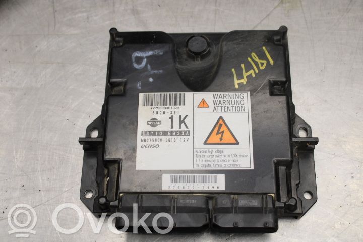 Nissan Navara D40 Injection control unit/module 