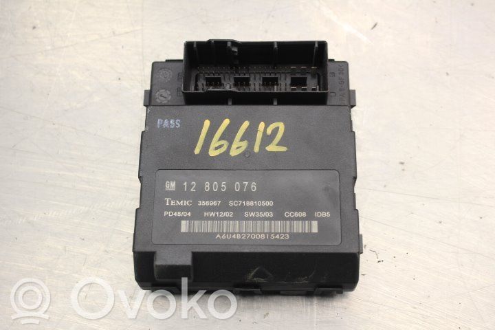 Autres unités de commande / modules   12805076