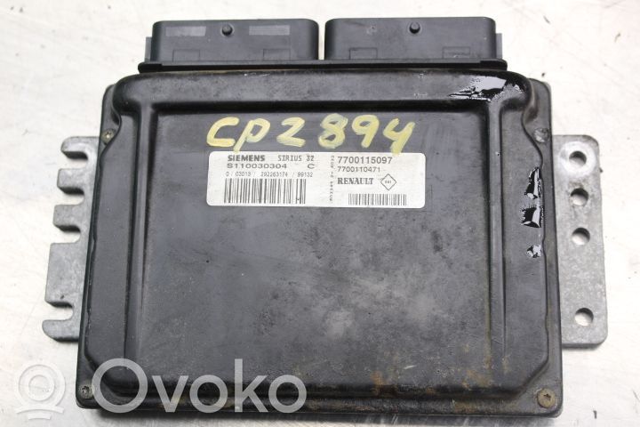 Renault Clio II Injection control unit/module 