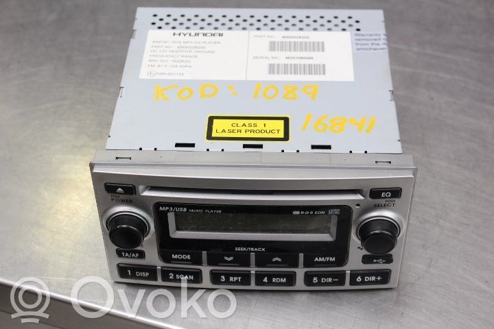 Panel / Radioodtwarzacz CD/DVD/GPS   MC01080039,M85002B200
