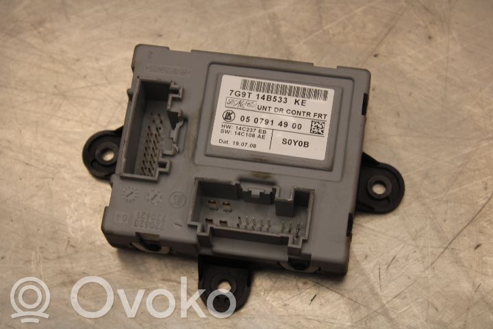 Unité de commande module de porte   7G9T14B533KE