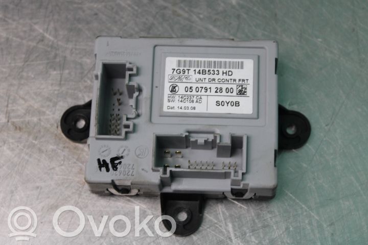 Unité de commande module de porte   7G9T14B533HD