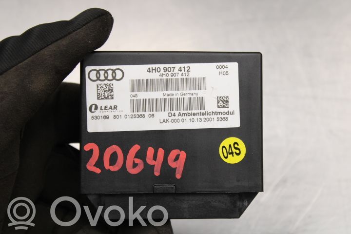 Other control units/modules   4H0907412
