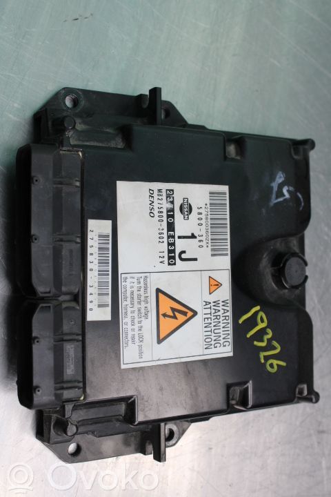 Nissan Navara D40 Unitate/modul comandă injecție 