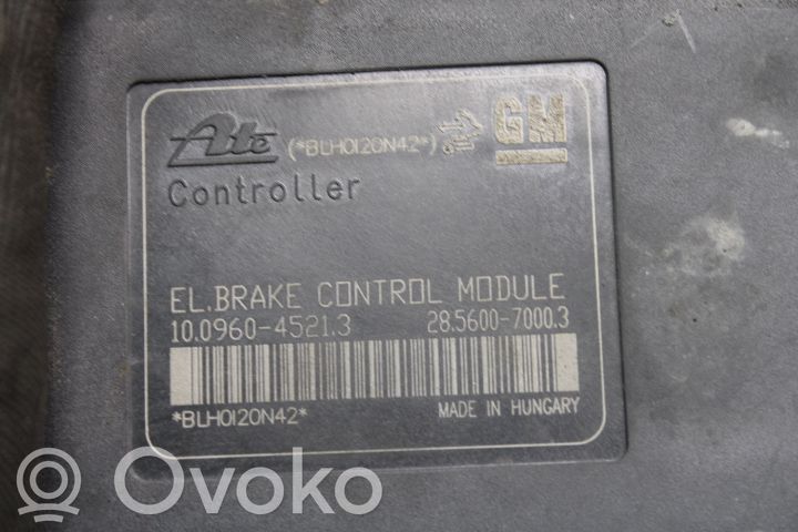 Opel Astra J Bomba de ABS 