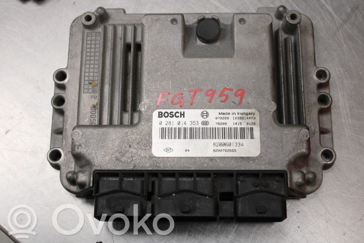 Injection control unit/module   0281014353,8200601334