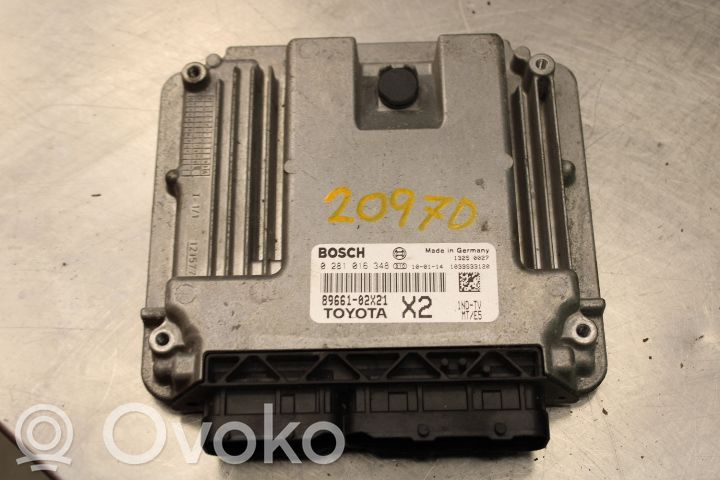 Toyota Auris 150 Sterownik / moduł wtrysku 