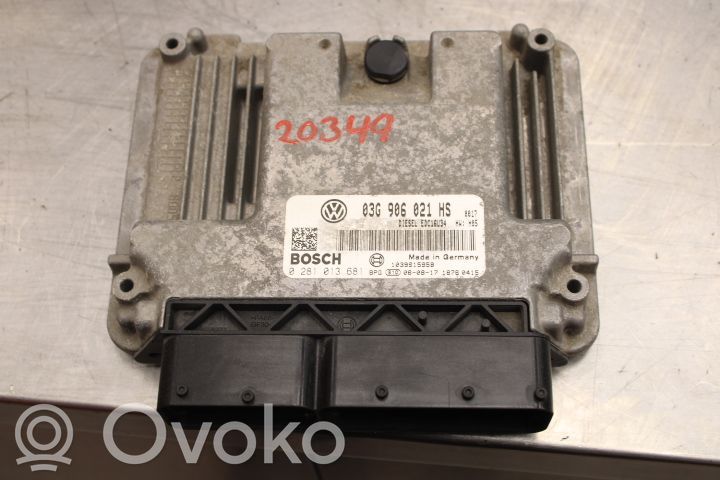Unidad de control/módulo de la inyección   0281013681,03G906021HS