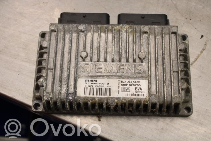 Gearbox control unit/module   9661029780