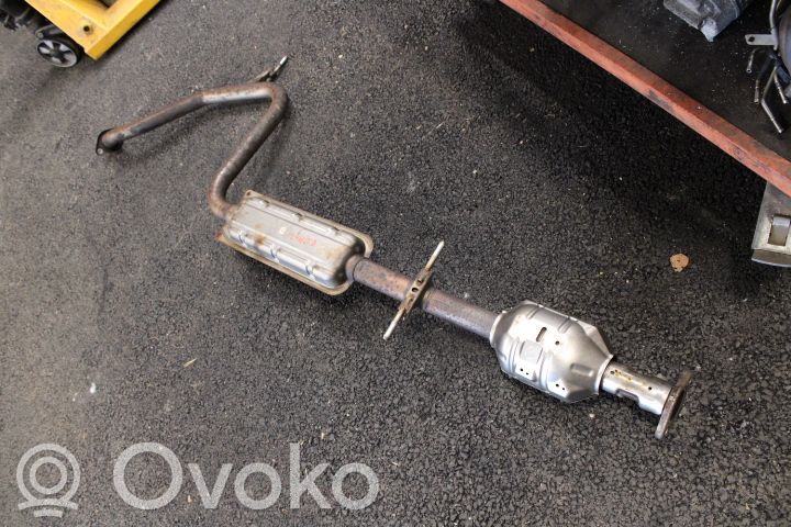 Mazda CX-3 Catalyst/FAP/DPF particulate filter 