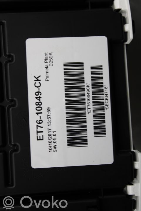 Speedometer (instrument cluster)   ET7610849CK