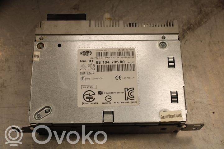 Peugeot 508 Radio/CD/DVD/GPS head unit 