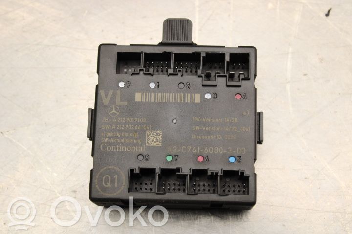 Unité de commande module de porte   A2129019108