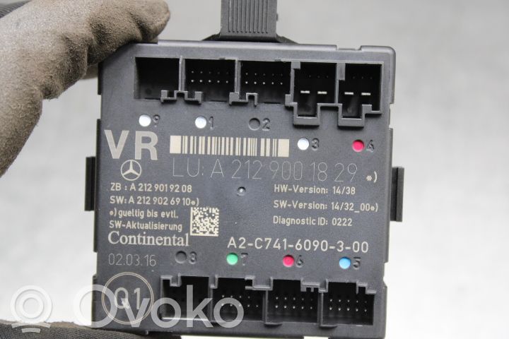 Unitate/modul comandă uși   A2129001829