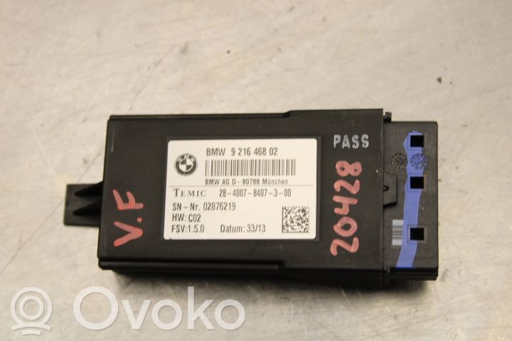 BMW 3 GT F34 Unité de commande module de porte 