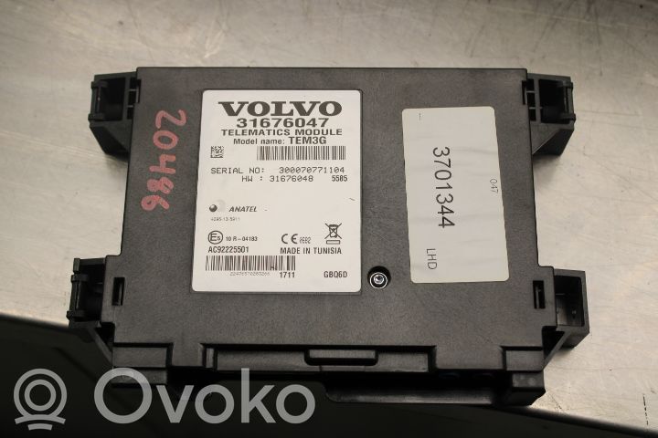 Volvo XC60 Unidad de control/módulo del teléfono 